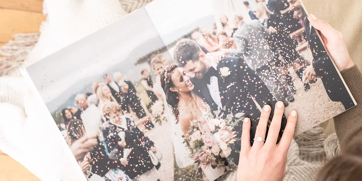 طراحی آلبوم عروسی از متنوع‌ترین ژست عکاسی عروس و داماد